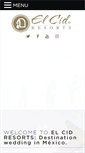 Mobile Screenshot of elcidweddings.com